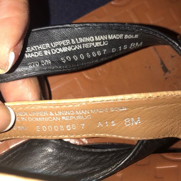 *SOLD!!* 2 Pair of Tory Burch Thora Sandals - Picture 8 of 8